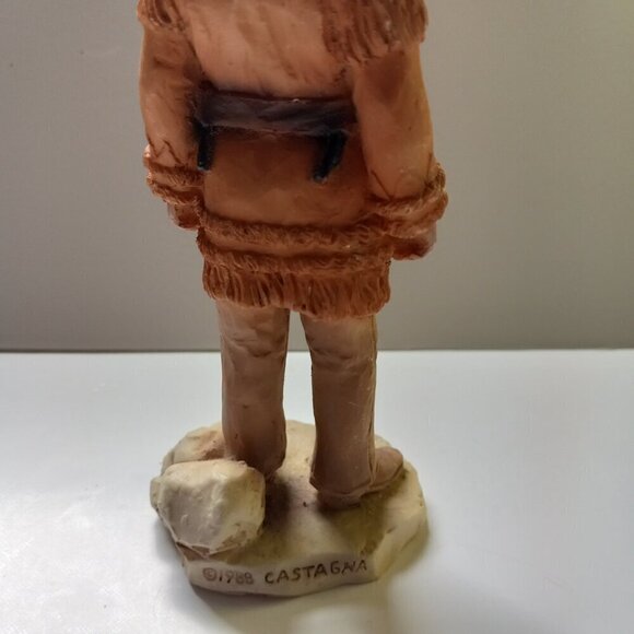 Wild Bill Hickok Figurine 6" Vintage1988 Castagna Resin Hard Resin Painted - Picture 6 of 12